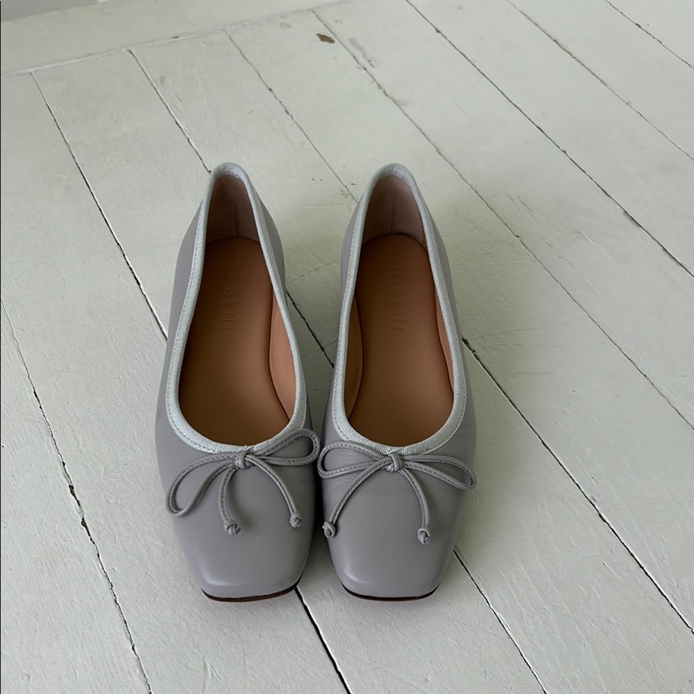 M.Gemi Grey Ballet flats